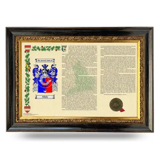 Sibely Armorial Landscape Framed - Heirloom
