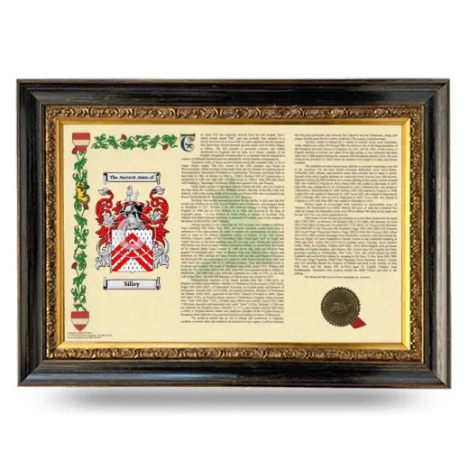 Silley Armorial Landscape Framed - Heirloom