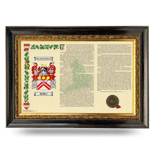 Skellern Armorial Landscape Framed - Heirloom