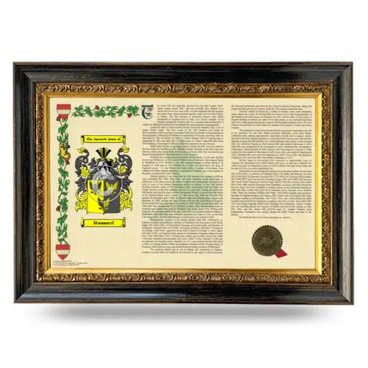 Stannard Armorial Landscape Framed - Heirloom