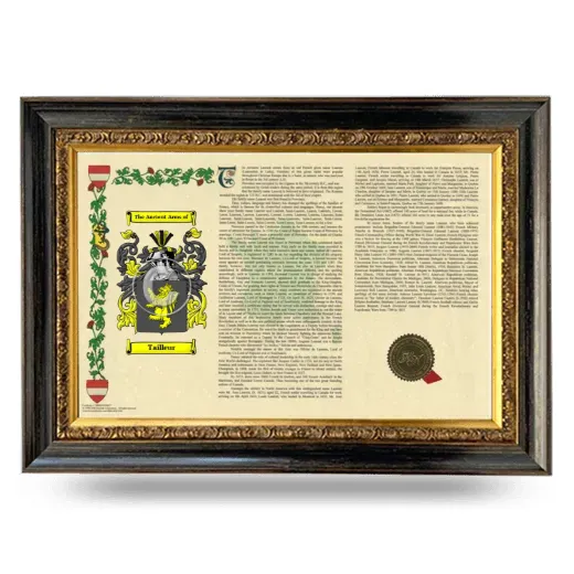Tailleur Armorial Landscape Framed - Heirloom