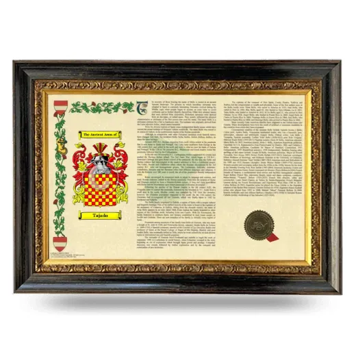 Tajado Armorial Landscape Framed - Heirloom