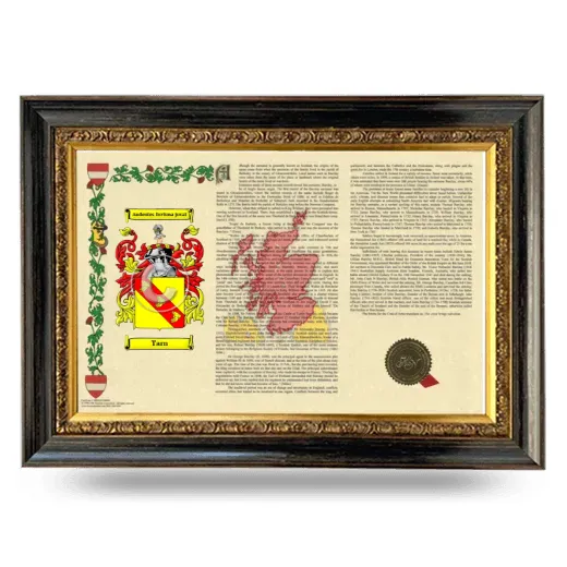 Tarn Armorial Landscape Framed - Heirloom