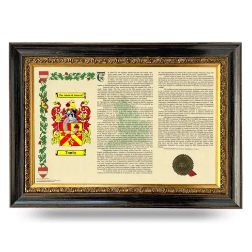 Teachy Armorial Landscape Framed - Heirloom
