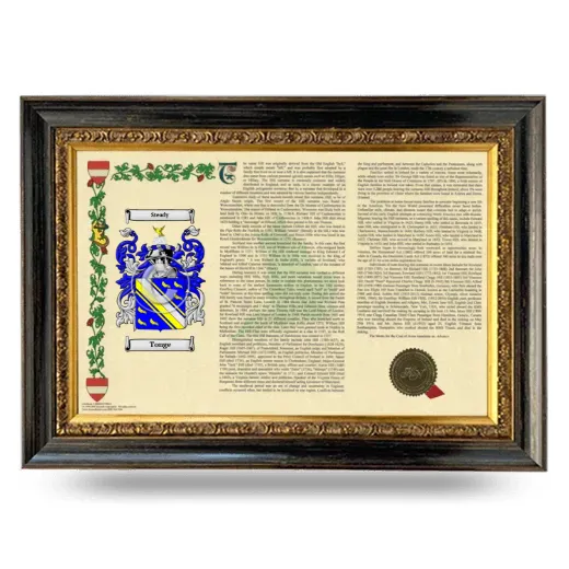Tonge Armorial Landscape Framed - Heirloom