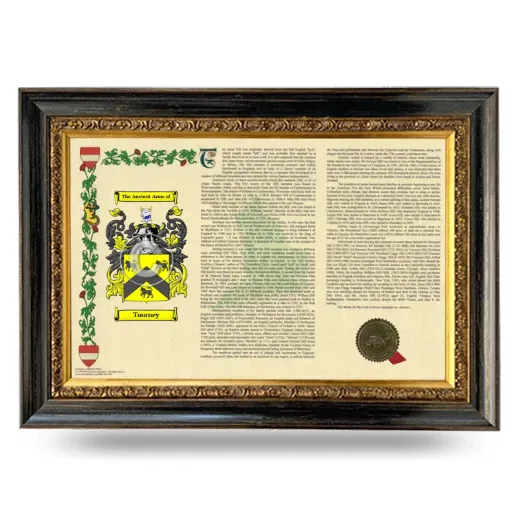 Toorney Armorial Landscape Framed - Heirloom