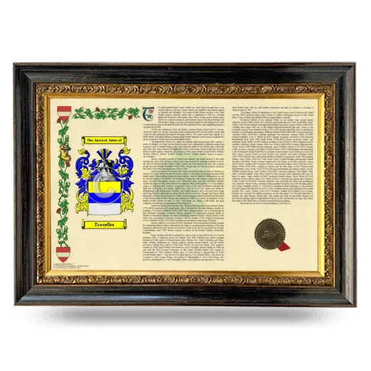 Traveller Armorial Landscape Framed - Heirloom