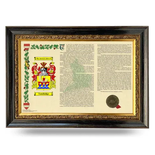 Trowbridge Armorial Landscape Framed - Heirloom