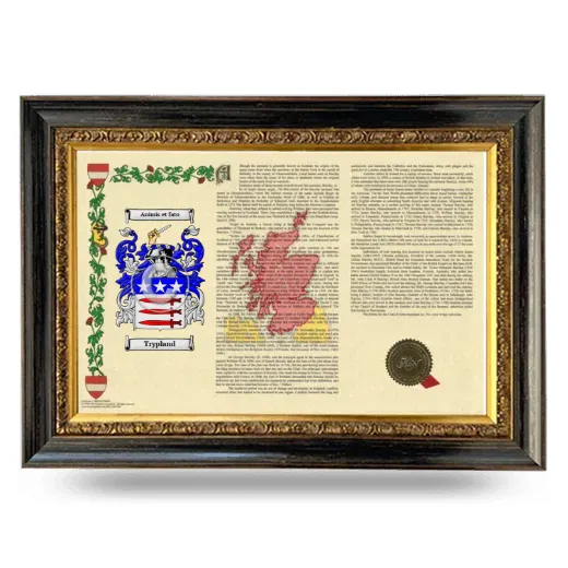 Trypland Armorial Landscape Framed - Heirloom