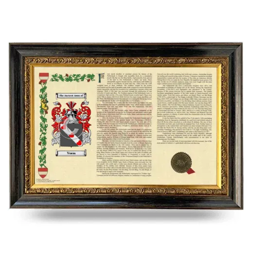 Vorm Armorial Landscape Framed - Heirloom