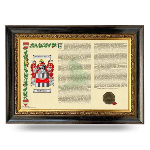 Walsinhan Armorial Landscape Framed - Heirloom