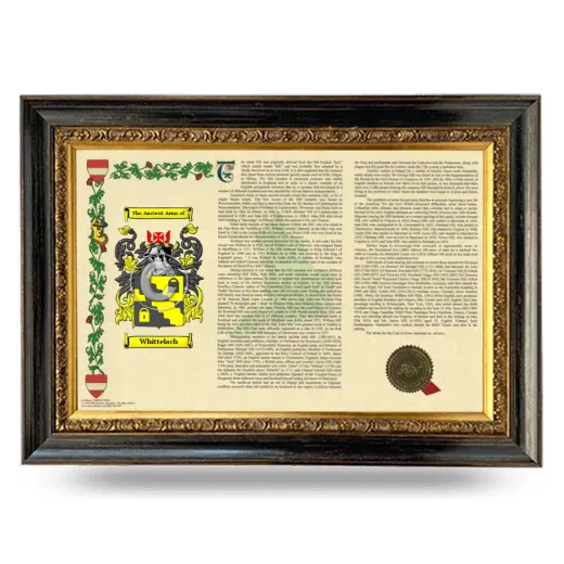 Whittelach Armorial Landscape Framed - Heirloom