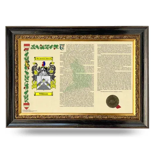 Wikinson Armorial Landscape Framed - Heirloom