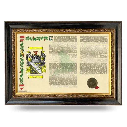 Wyngearde Armorial Landscape Framed - Heirloom