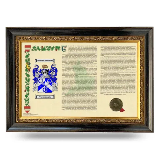 Yarborough Armorial Landscape Framed - Heirloom