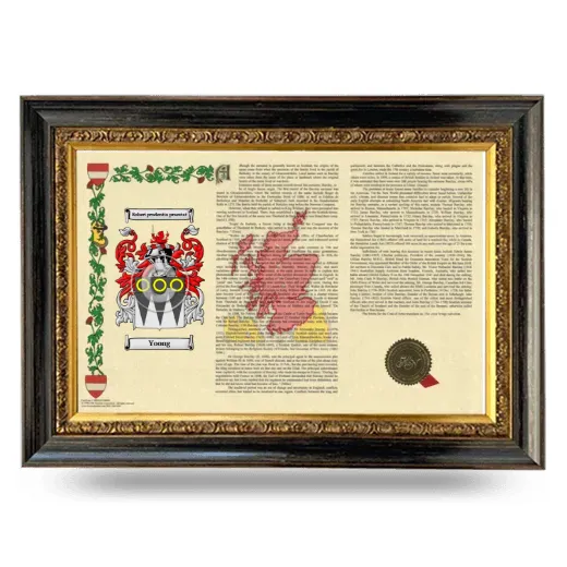 Yoong Armorial Landscape Framed - Heirloom