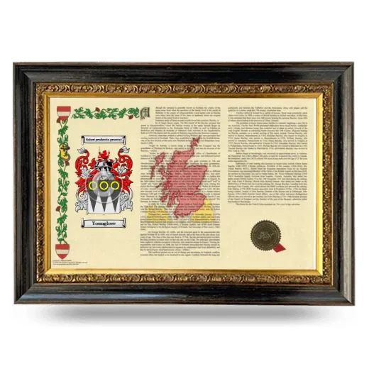 Younglove Armorial Landscape Framed - Heirloom