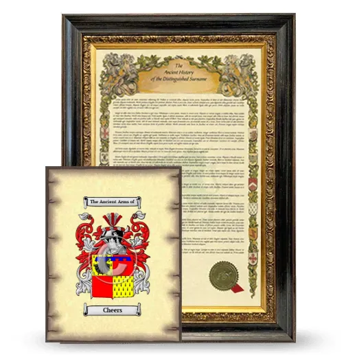 Cheers Framed History and Coat of Arms Print - Heirloom