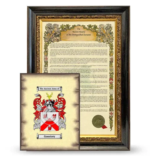 Goostrey Framed History and Coat of Arms Print - Heirloom