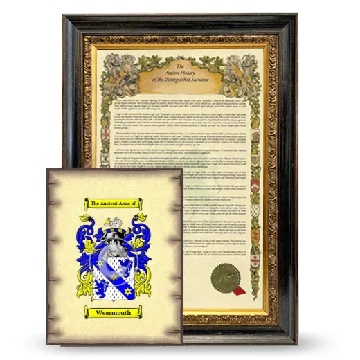 Wearmouth Framed History and Coat of Arms Print - Heirloom