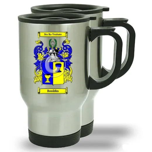 Bouldin Pair of Steel Travel Mugs