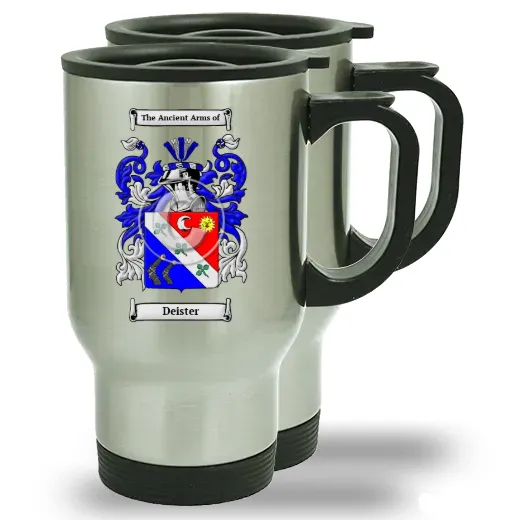 Deister Pair of Steel Travel Mugs