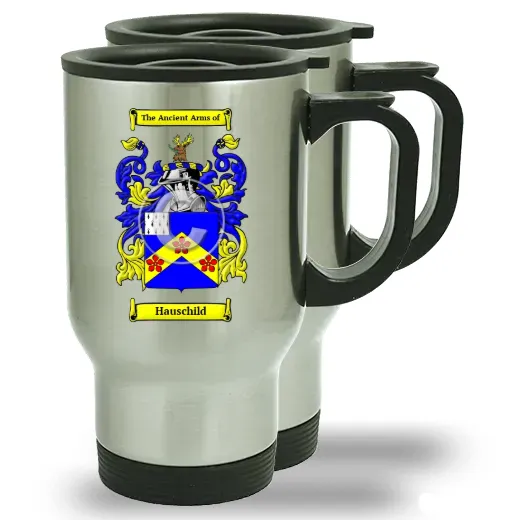 Hauschild Pair of Steel Travel Mugs