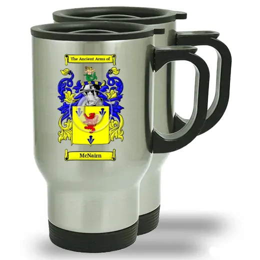 McNairn Pair of Steel Travel Mugs