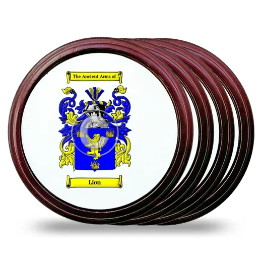 Lion Set of 4 Coasters