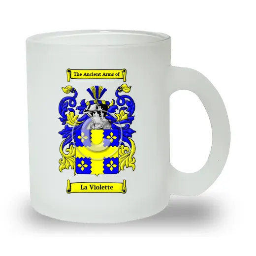 La Violette Frosted Glass Mug