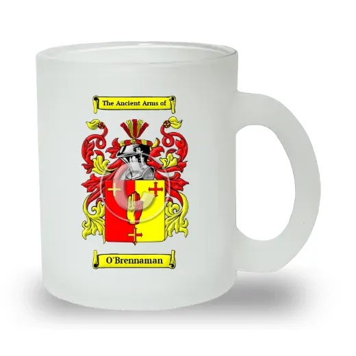 O'Brennaman Frosted Glass Mug