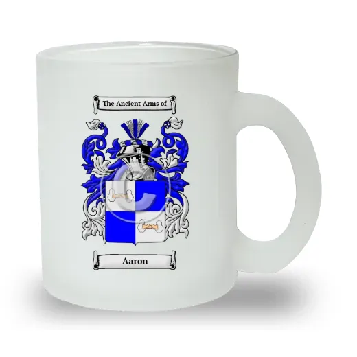 Aaron Frosted Glass Mug
