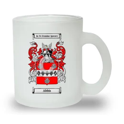Abbis Frosted Glass Mug