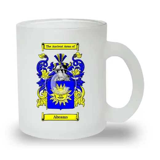 Abrams Frosted Glass Mug