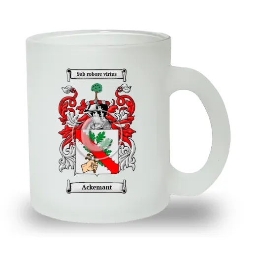 Ackemant Frosted Glass Mug