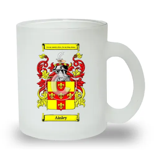 Ainley Frosted Glass Mug