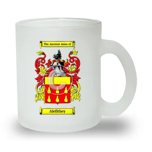 Alefithey Frosted Glass Mug