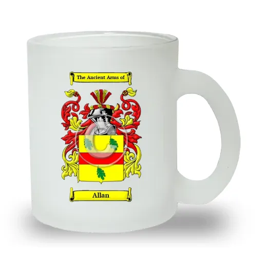 Allan Frosted Glass Mug
