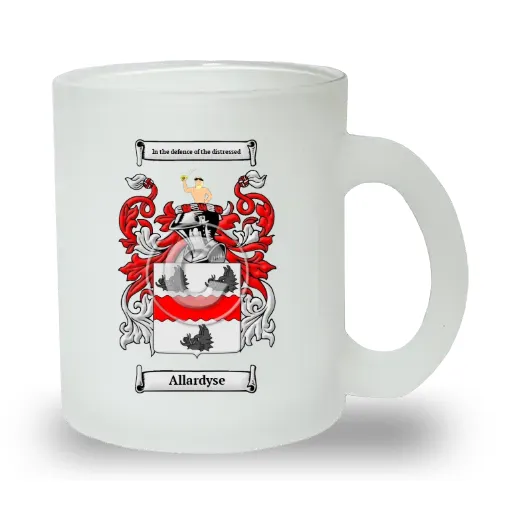 Allardyse Frosted Glass Mug