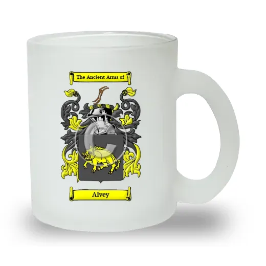 Alvey Frosted Glass Mug