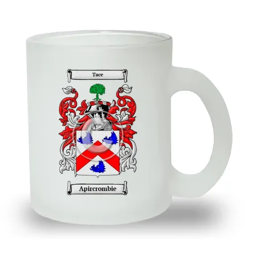 Apircrombie Frosted Glass Mug