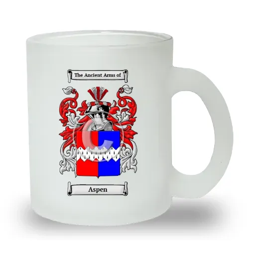 Aspen Frosted Glass Mug