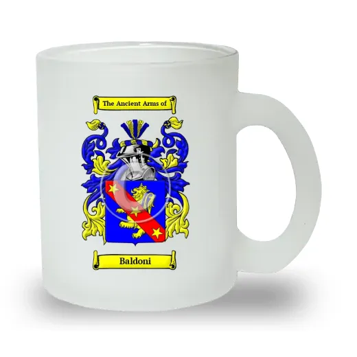 Baldoni Frosted Glass Mug