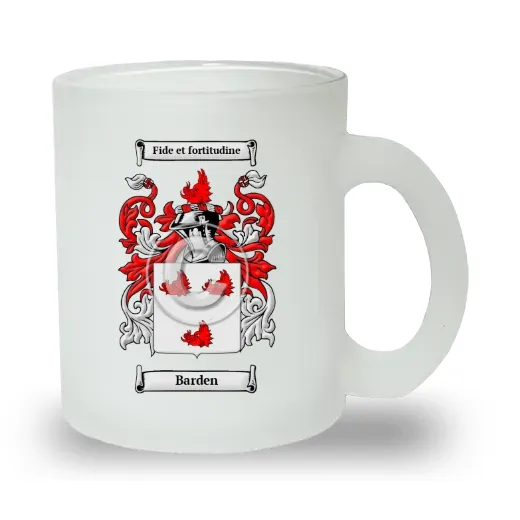 Barden Frosted Glass Mug