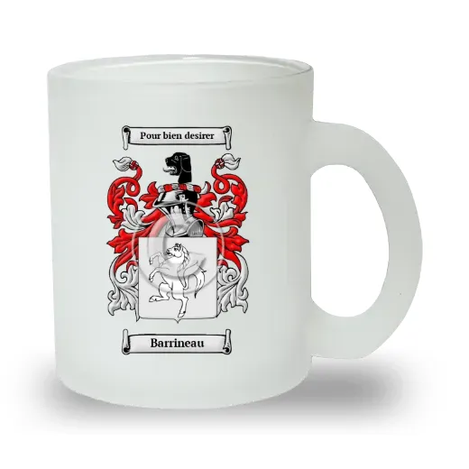 Barrineau Frosted Glass Mug