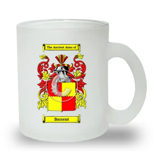 Bassent Frosted Glass Mug