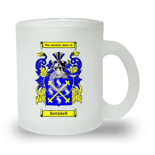 Battishell Frosted Glass Mug