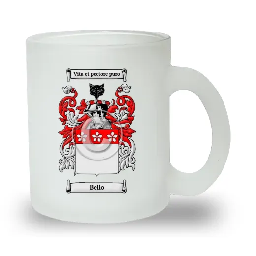 Bello Frosted Glass Mug