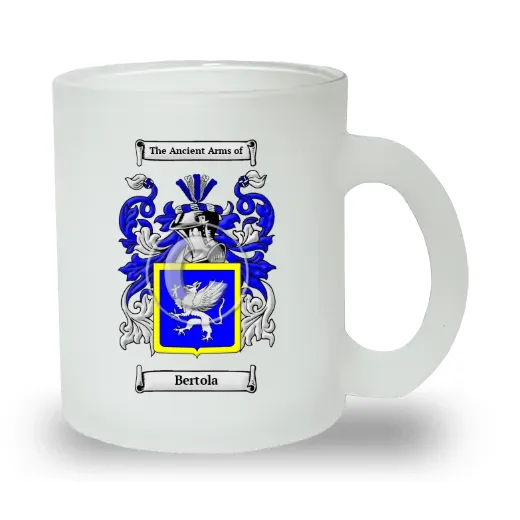Bertola Frosted Glass Mug