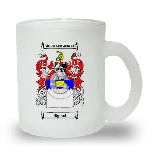 Bigood Frosted Glass Mug